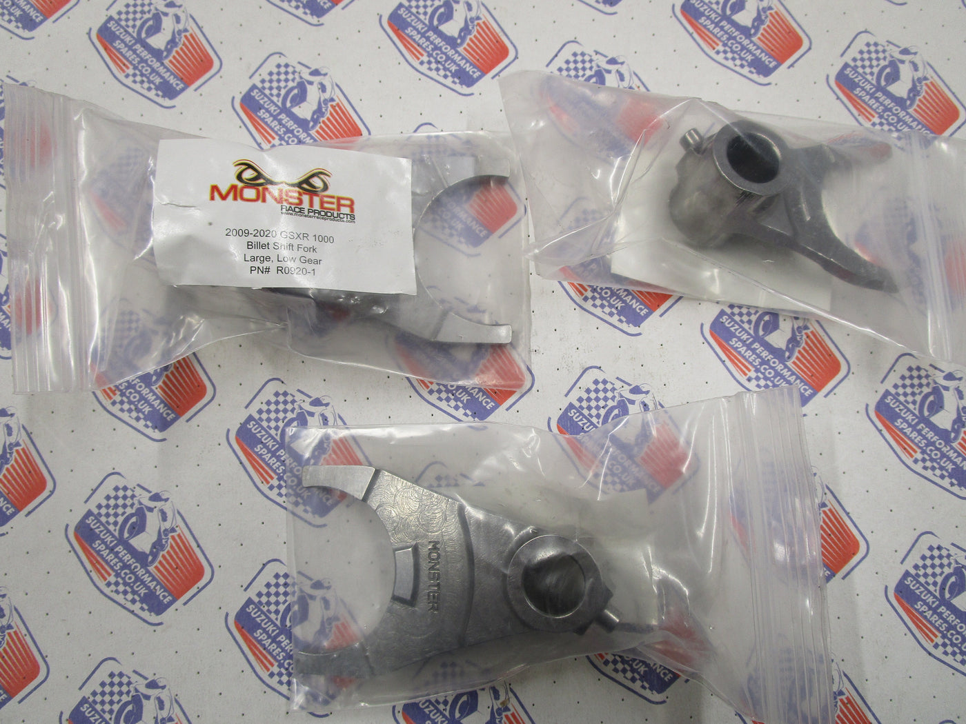 GSXR1000 2009 to 2023 Billet Shift Forks.