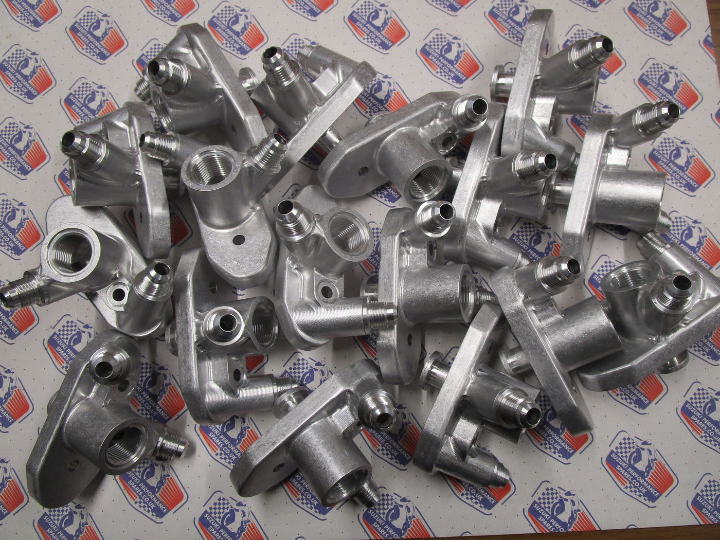 GS1000 UK made Oil Cooler Take Offs