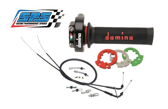 Domino XM2 Quick Action Throttle & Cable Kit - Mikuni RS Flatslide