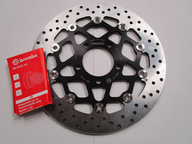 Brembo Serie ORO Replacement Discs and Genuine Brembo Brake Pads