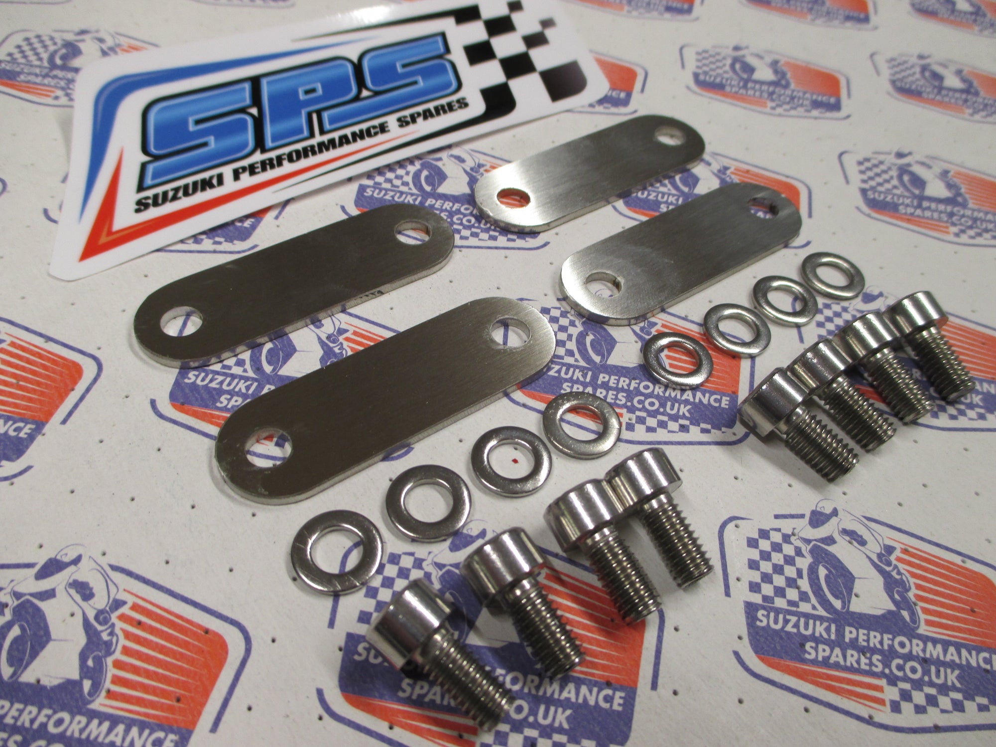 Suzuki GSF1200 Bandit SPS Pair Valve Blank Plates. 2001 onwards
