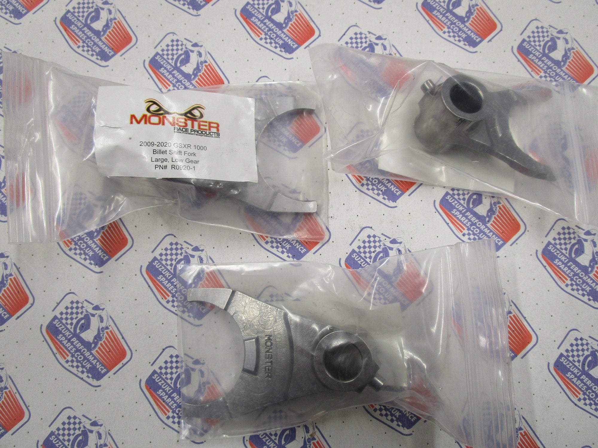 GSXR1000 2009 to 2023 Billet Shift Forks.