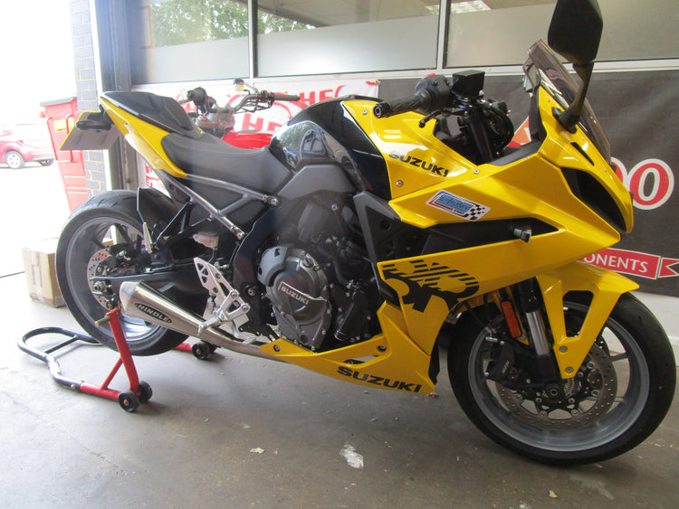 GSX8 R and S Hindle Exhaust Systems