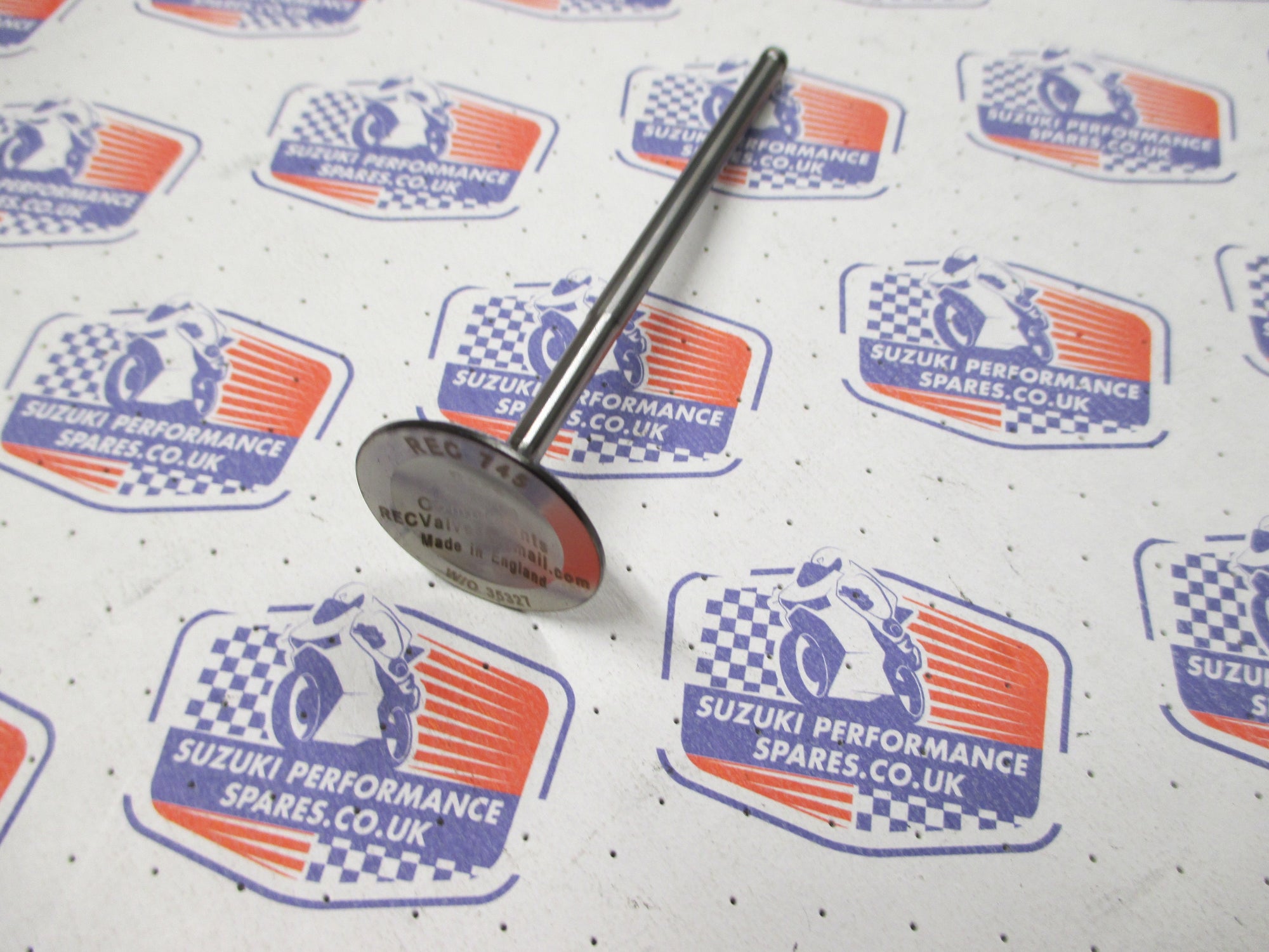 GSXR600 SRAD Stainless Race Valves UK made !