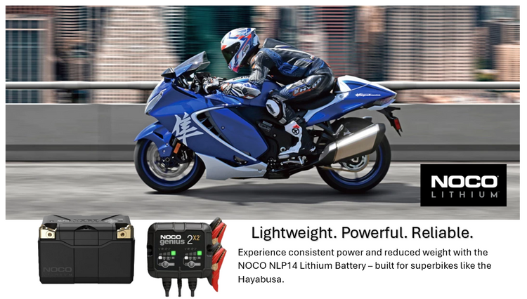NOCO Powersports Lithium Battery...GSX1300R Hayabusa 1999-2025