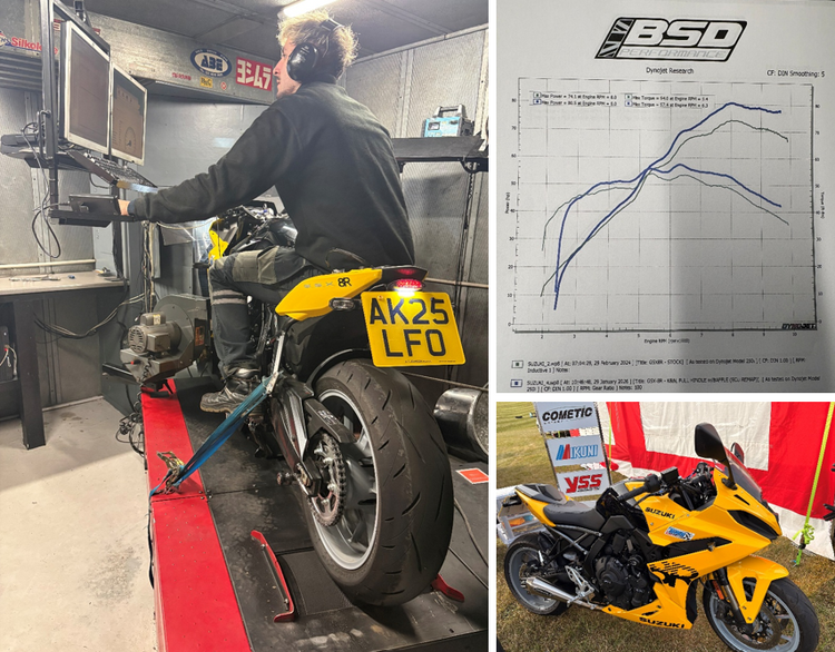 Suzuki GSX-8R 2025 Dyno Tested & Remapped