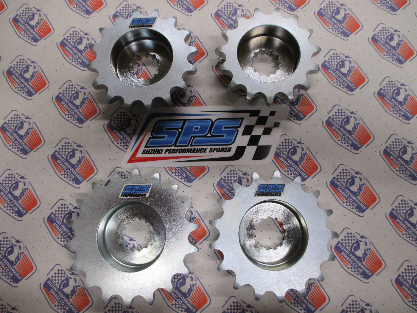 Suzuki and Kawasaki 13 Spline Offset front Sprockets