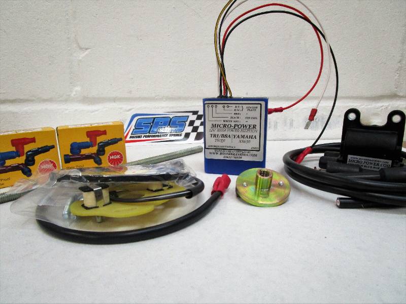 Yamaha XS650 Twin Boyer-Bransden Ignition Kit Including Coils - MICRO POWER Ignition Kit Inc Coils