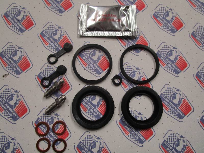 Suzuki GSX1100 81-83 Rear Caliper Seal Kit - Seals,Boots,Bleed Nipples etc