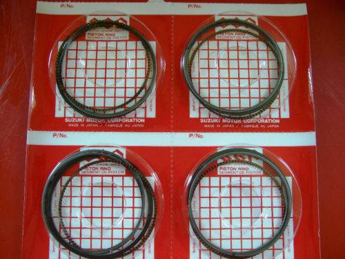 OEM Piston Ringset GSXR1100 89 to 92 - Set of 4 Ringsets GSXR1100 K-N 12140-48B20