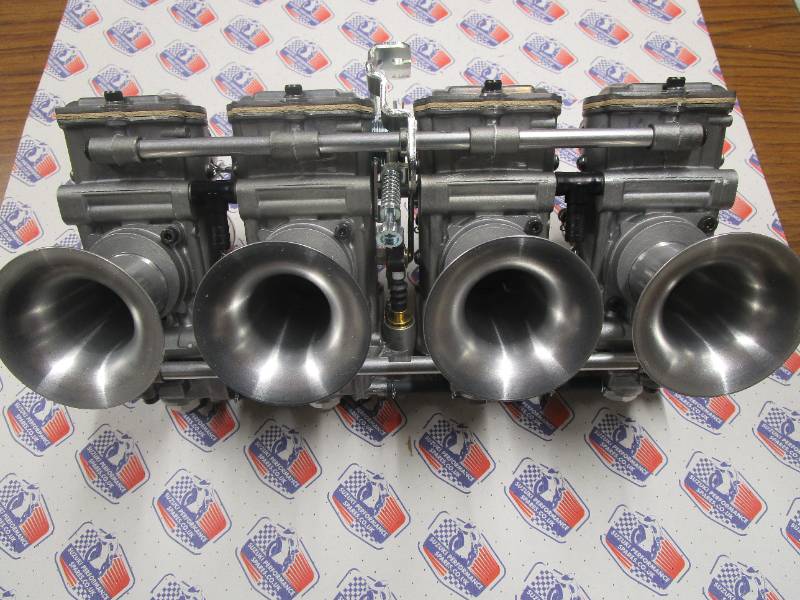 Honda CB750 69-78 Mikuni TMR28 Flatslides - TMR28-D7 with Velocity Stacks