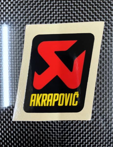 Akrapovic Sticker - Offset - 57 X 60cm