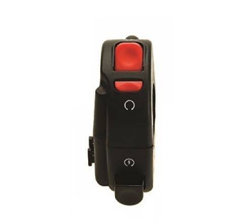 DOMINO 5D Series Right Switch - Black - Fits 22mm Handlebars
