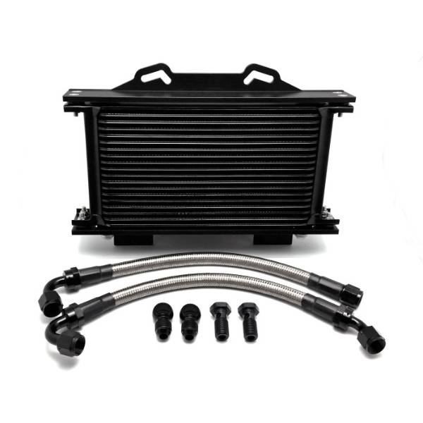 Suzuki GSF 1200 Bandit K1-K5 01-05 Oil Cooler Kit - SPS HEL Performance Oil Cooler, lines and Brackets