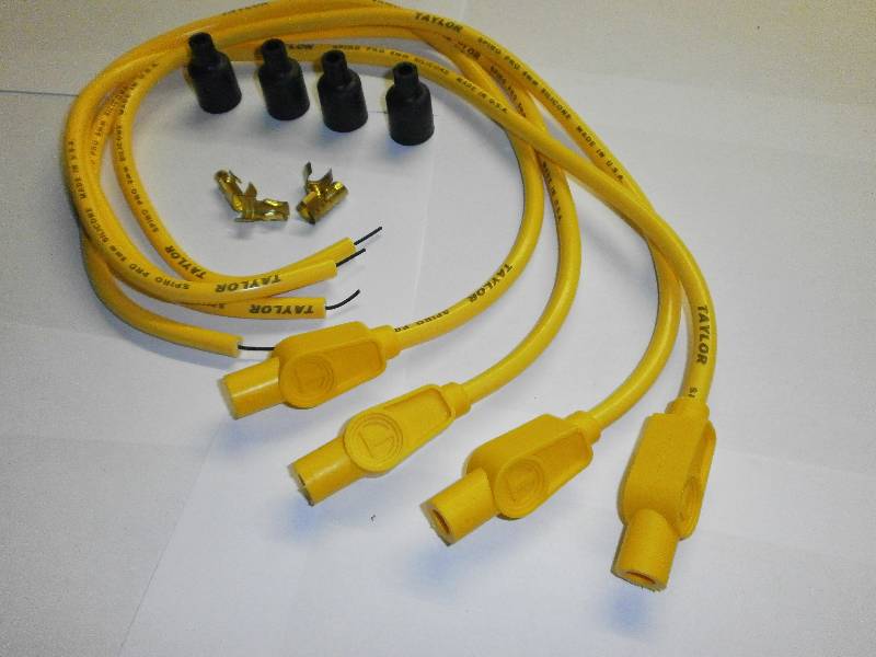 Taylor YelLow Ignition Leads  - GS1000 GSX1100