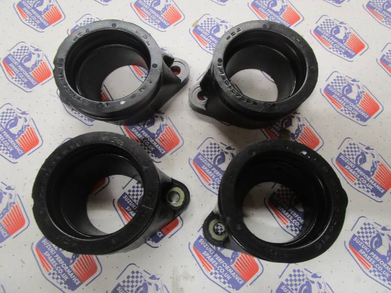 GSXR750RK 1989 Inlet Rubbers for 40mm Carbs - OEM Rubbers , Set 4 ,
