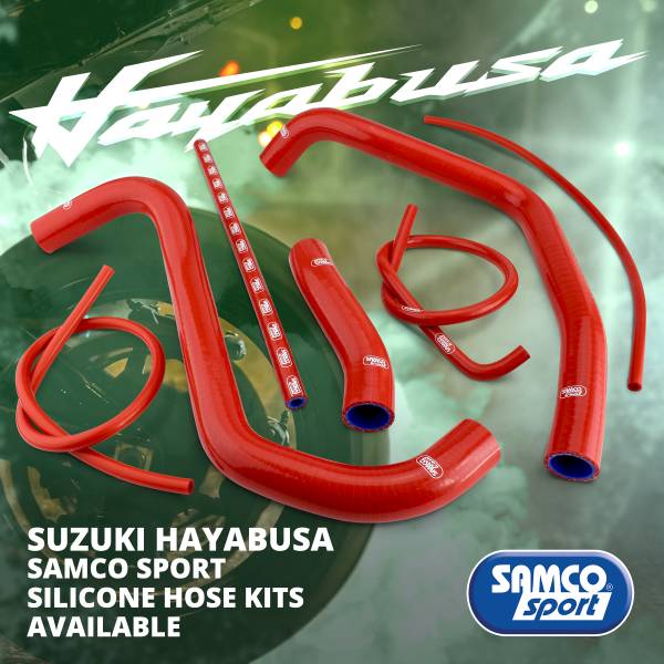 Suzuki GSX1300R HAYABUSA 2021-2025 7 Piece Samco Sport Hose Kit