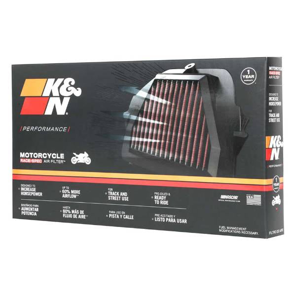 DUCATI Multistrada 1260 / S 2018-2020 K&N Replacement Air Filter - DU-1112R Race HI-FLO