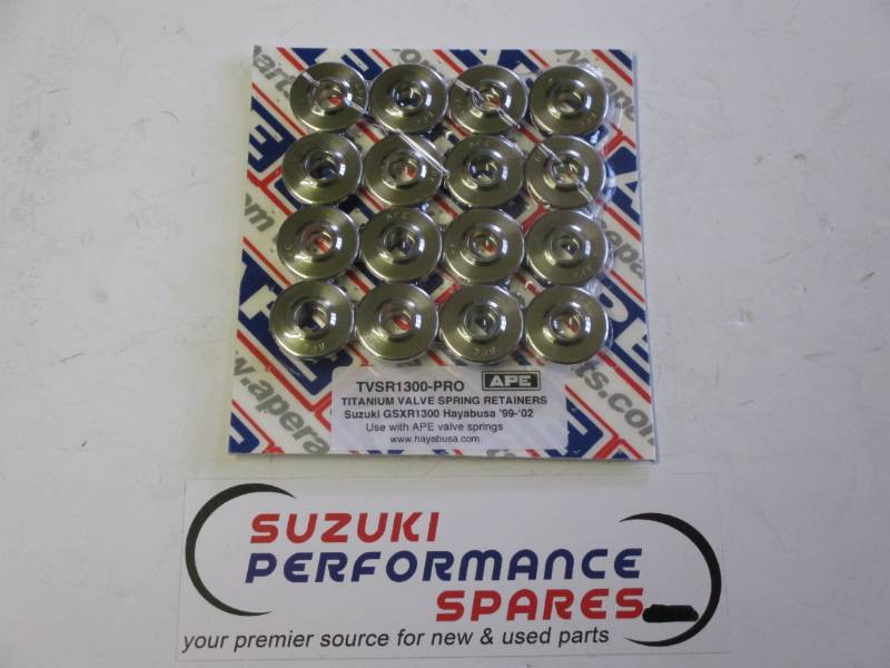 APE Titanium Valve Spring Retainers GSX1300R - GSX1300R Hayabusa