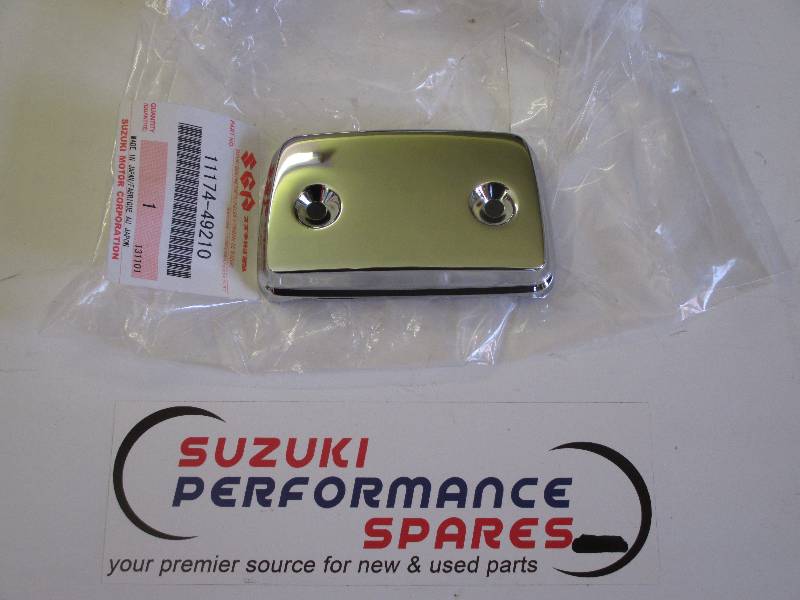 Suzuki GSX750 EX ET Katana Cam End Cap - Genuine Chrome Cam end Cover