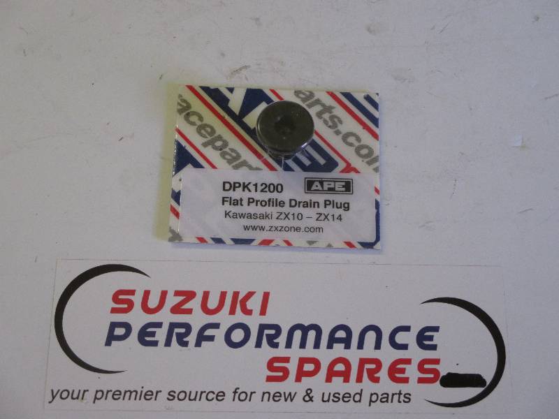 Kawasaki ZX12R Low Profile Sump Plug - APE