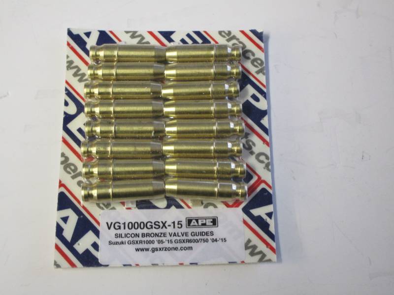 Suzuki GSXR1000 05-16 Valve Guides - bronze ally Valve guides. std size.