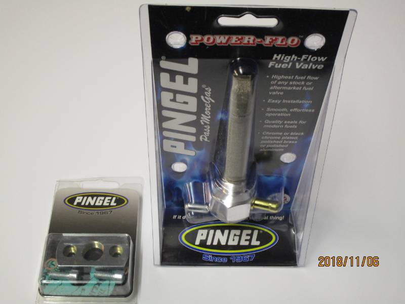 Suzuki RGV250 Pingel Fuel Tap - Single Outlet with reserve position