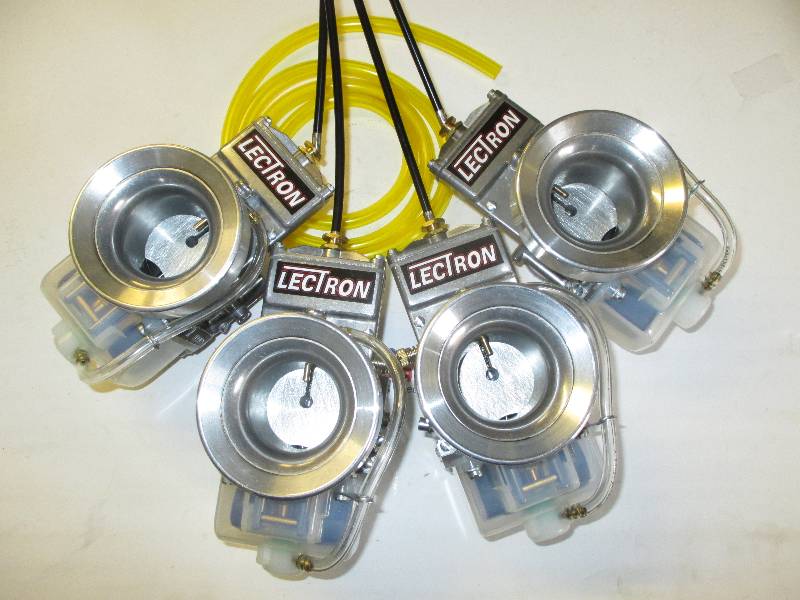 40mm Powerjet Lectrons c/w Power Rings - GSX1100 16v  40mm Lectrons