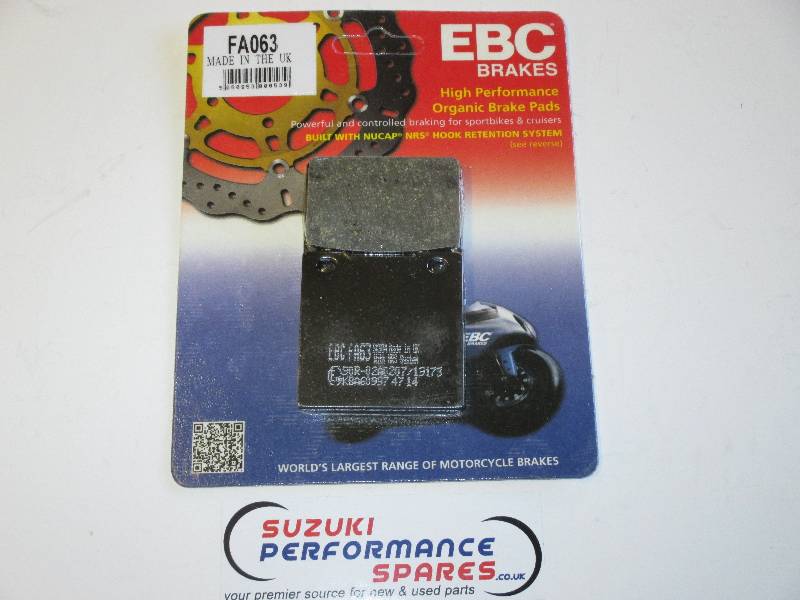 Suzuki SV650 99-02 - EBC Rear brake pads