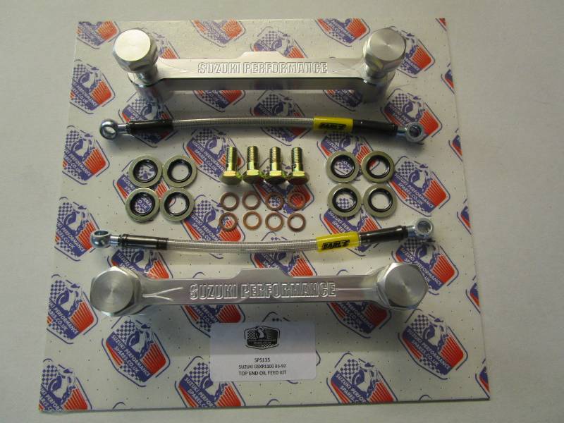 GSXR1100 86 to 92 Top End Feed Kits - SPS Cylinder Head Oil feed Kit