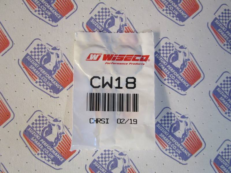 Wiseco Piston Circlips - CW18 18mm Pair