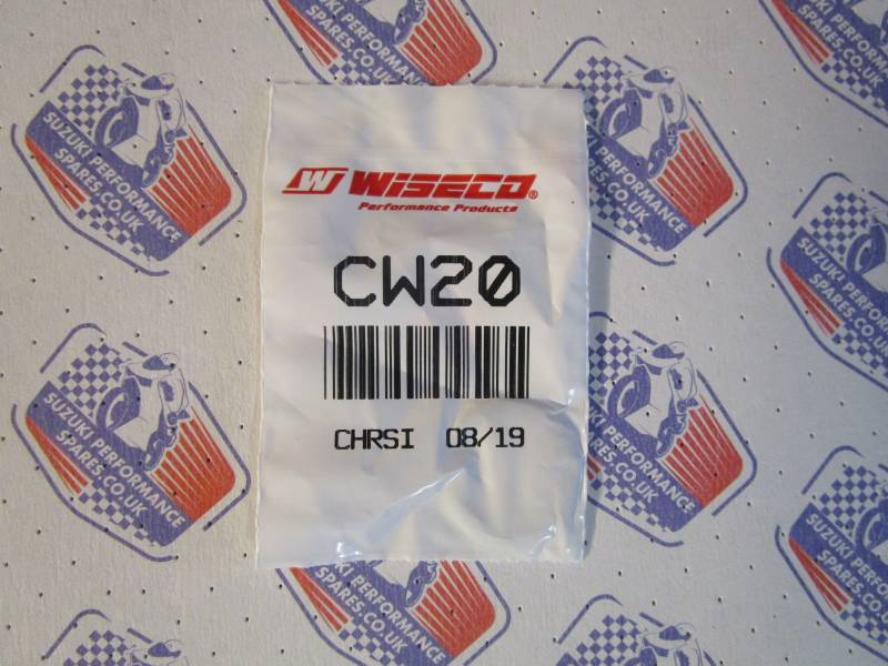 Wiseco Piston Circlips - CW20 20mm Pair