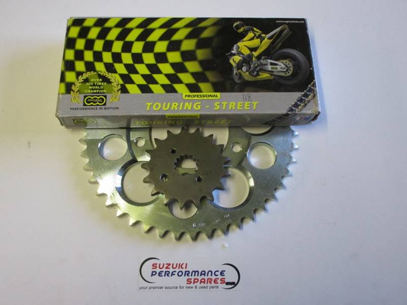 Suzuki GSX1100 Katana  530 Chain and sprocket Set - 530 Conversion from 630