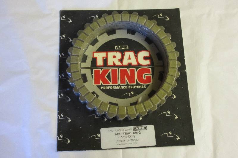 Trac King Clutch GSXR1100 wp/r/s/t - GSXR1100 93 to 98  Clutch Fibre and Steel Plates