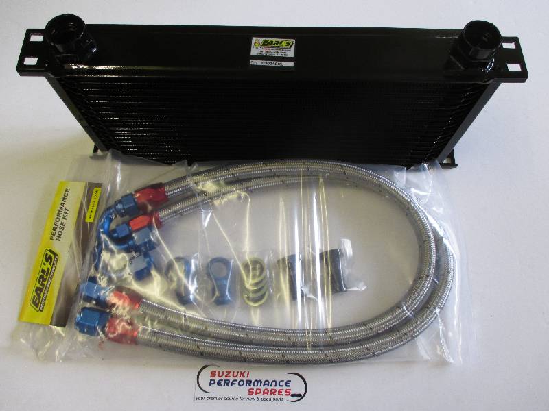 GSXR750 f,g,h, 85 to 87 Earls Cooler Kit - Genuine Earls cooler Kit