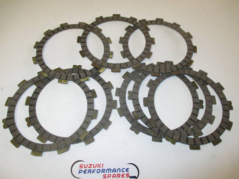 Suzuki GSXR750 F G H  SPS HD Friction Plates - Set 8 frictions.GSXR750 85 to 87