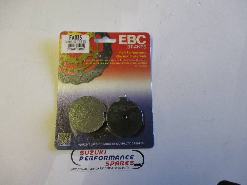 GS750 77/78/79 Front Disc Pads - FA35 EBC Front pads