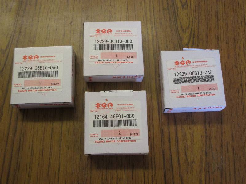 GSXR1100 Main Bearing Shells Set. - Main Bearings. Set for all 6 journals.12 1/2 shell
