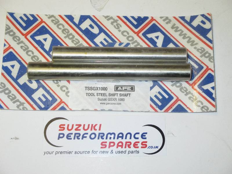 GSXR1000 K1-K8 Shift Shafts APE - APE Tool Steel TSSGX1000