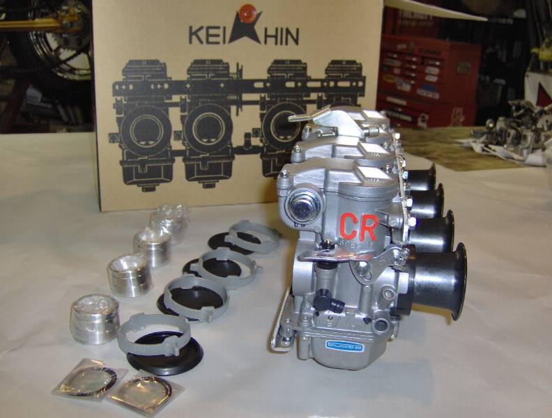 Keihin 29mm CR Carburettors - CB750 SOHC 69-77 CR Keihins