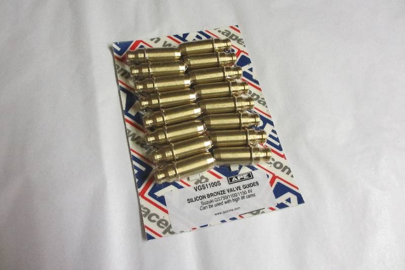 Suzuki GSXR750 85 to 91 APE Valve Guides - Set 16,Bronze ally Performance Valve guides