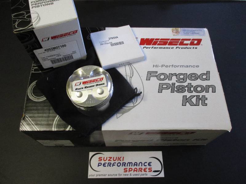 Suzuki GSXR750 F G H 771cc Wiseco Kit - 71mm High Comp Forged Pistons