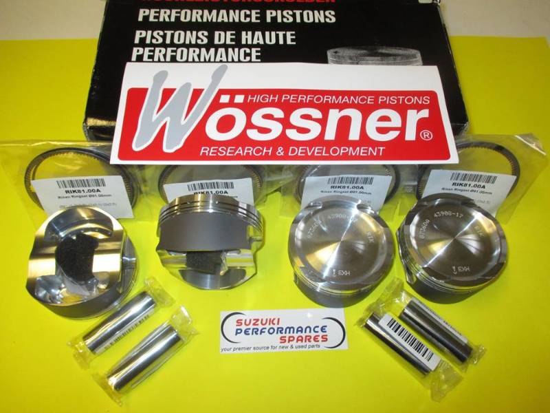 Suzuki GSXR1300 Gen2 Hayabusa 07-16 - 83mm Wossner 13.5:1 Pistons