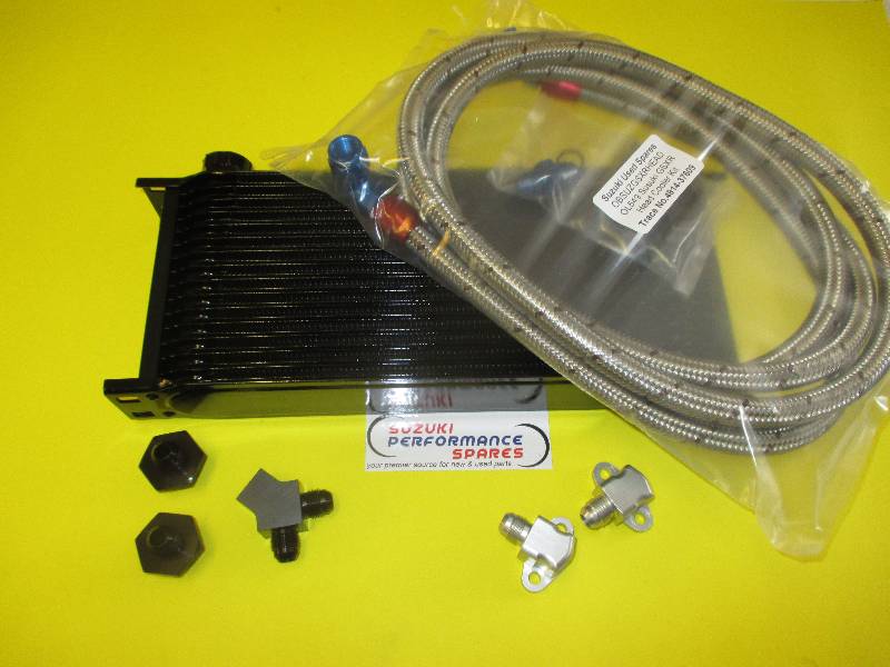 Suzuki GSXR1100/750 Head Cooler Kit - Cylinder Head Oil cooler, Genuine Earl's