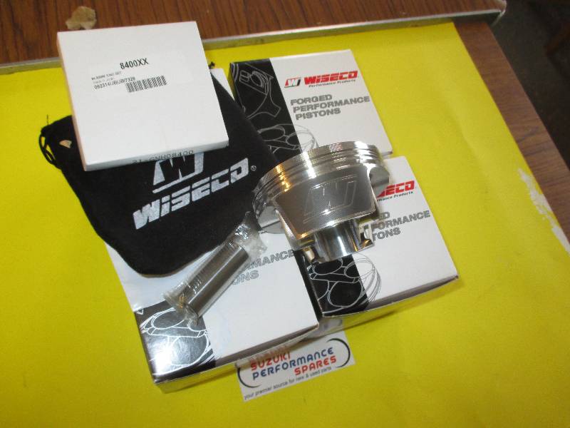 Suzuki GSXR1340 1407cc Wiseco Pistons - Gen2 busa hi comp 83mm