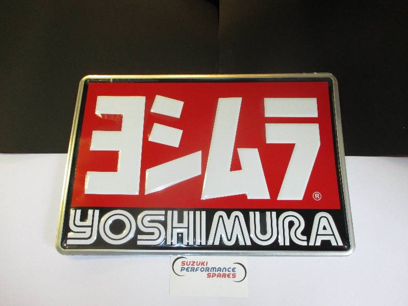 Yoshimura Garage Logo - Metal sign, 24