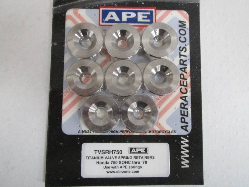 Honda CB750 SOHC Ti retainers - APE TVSRH750