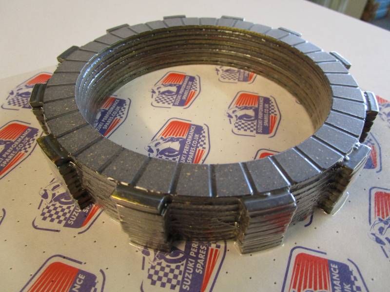 Kawasaki Z650 SPS HD Friction Plates - Set 7 frictions. Z650/750