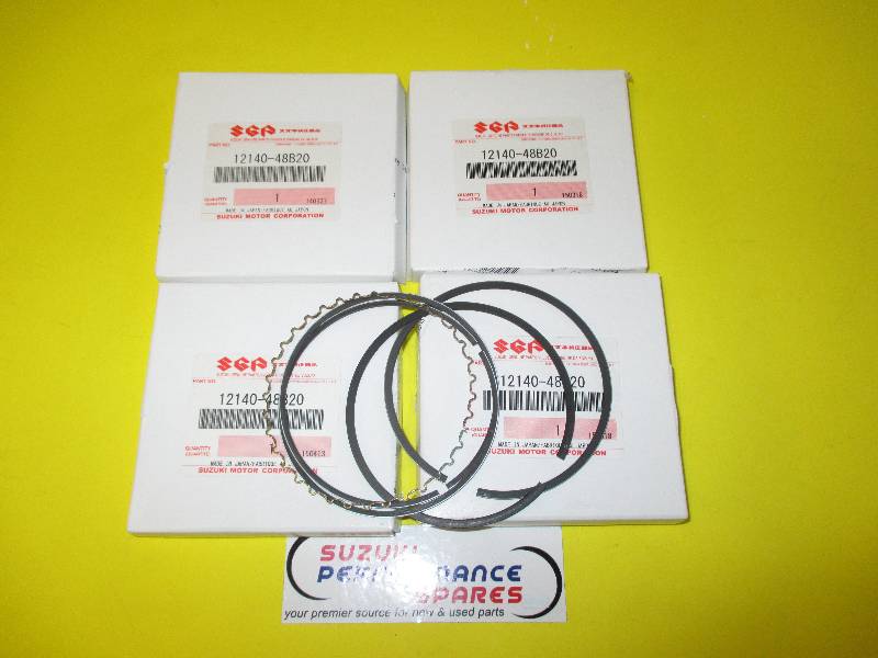 Suzuki GSXR1100 89-92  Piston Rings. Set 4. - New Genuine Rings. std size