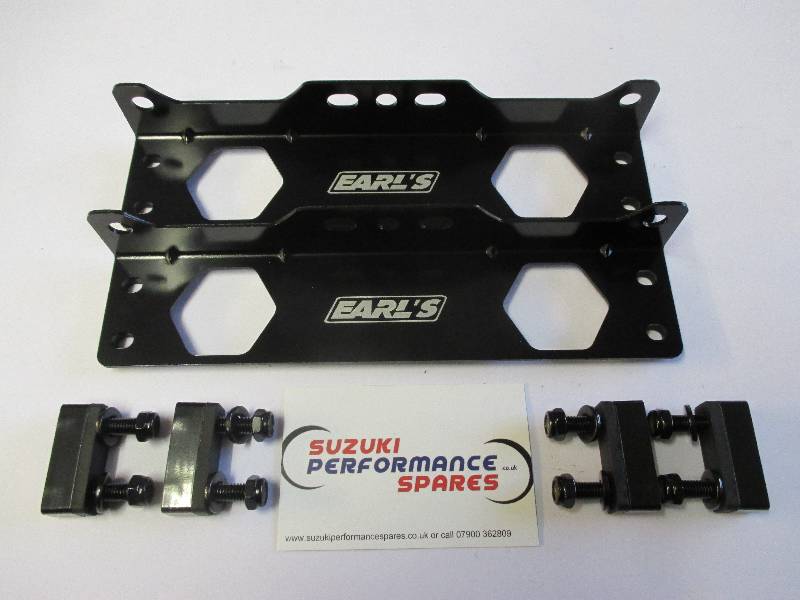 Performance Oil Cooler Kit.GSX1100  - 13 row earls cooler Complete with Brackets